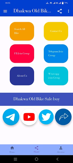 Dhakwa Old Bike Sale Buy Screenshot 1