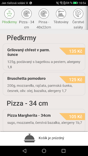 Pizzerie U Dušičků Pardubice Screenshot 2