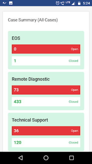 Eicher Uptime Screenshot 1
