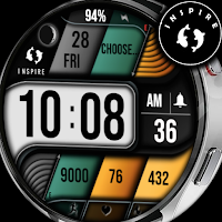 Modern Digital Watch Face IN21