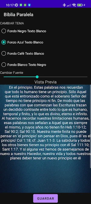 Santa Biblia - Traducciones Screenshot 1