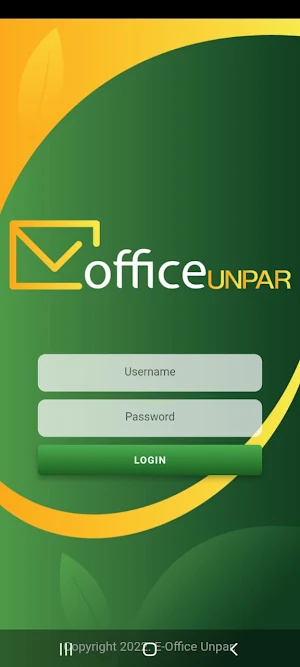 E-Office Unpar Screenshot 0