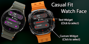 Casual Fit Watch Face Screenshot 1