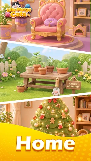 Idle Merge Cats Screenshot 3