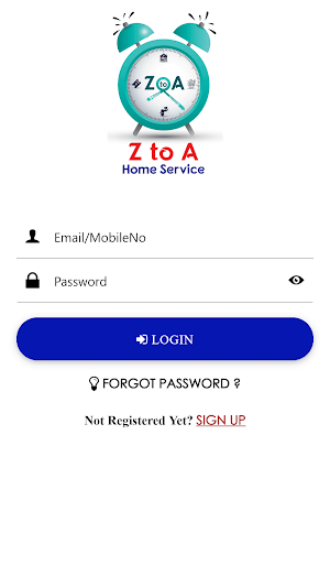 Z to A Home Service And Delivery Screenshot 1