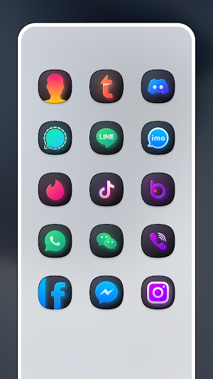 Lumina Dark Icon Pack Screenshot 1