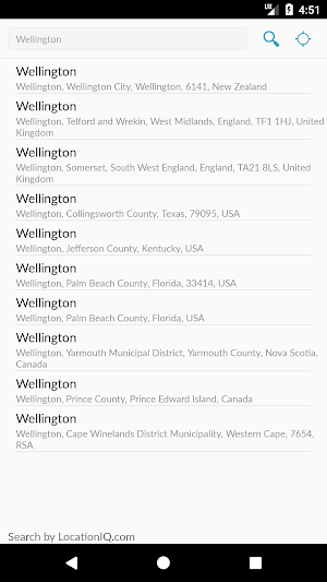New Zealand Weather Screenshot 2