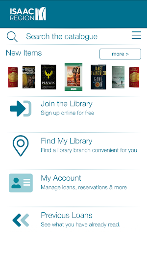 Isaac Libraries Screenshot 0