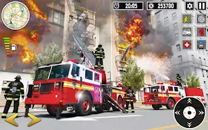 Firefighter- Fire Truck Game Screenshot 3