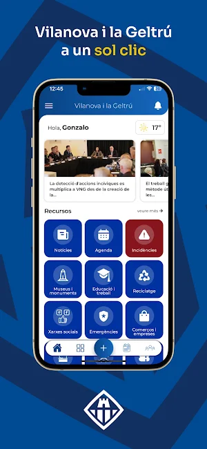 Vilanova i la Geltrú APP screenshot 1