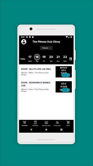 The Fitness Hub Olney Screenshot 1