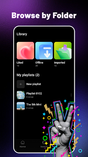 Runo Pro - Music Player Screenshot 2