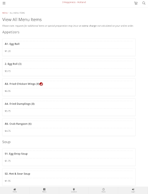 3 Happiness - Holland Ordering Screenshot 3