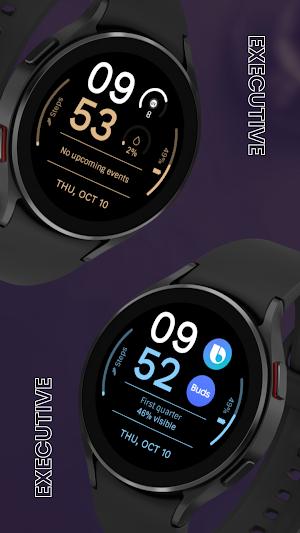 EXD102: Digital Watch Face Screenshot 0