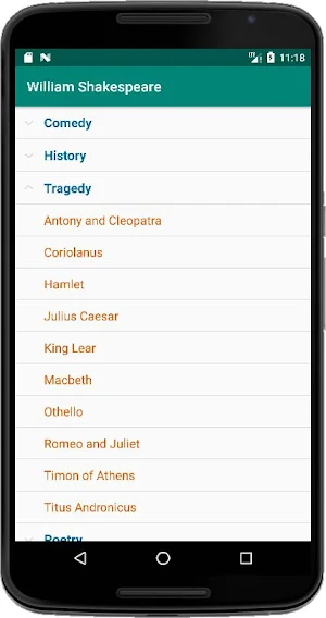 William Shakespeare Screenshot 0
