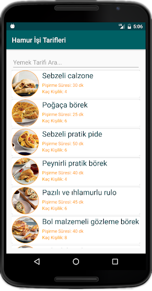 İnternetsiz Hamur İşi Tarifleri Screenshot 3