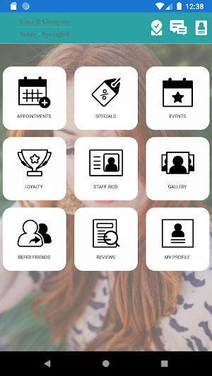 Cara & Company Salon Screenshot 0