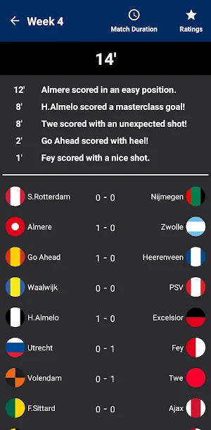 Dutch League Calculator 24/25 Screenshot 2