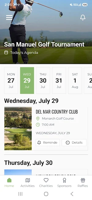 San Manuel Golf Tournament Screenshot 0