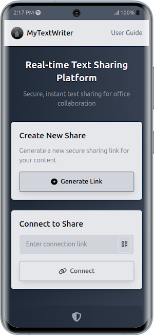 MyTextWriter Screenshot 0