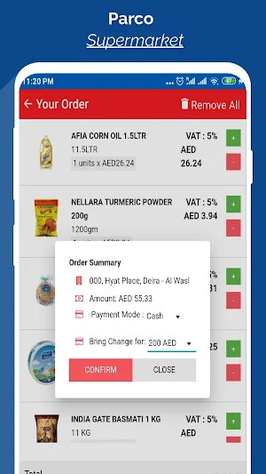 Parco Supermarket Screenshot 2