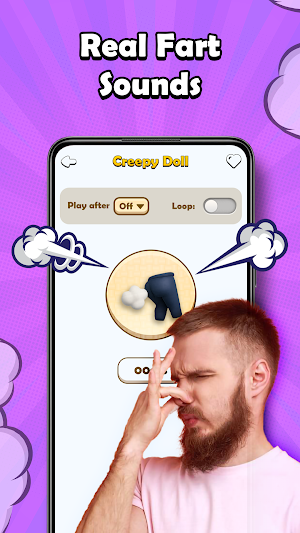 Prank Sounds: Fart & Haircut Screenshot 1