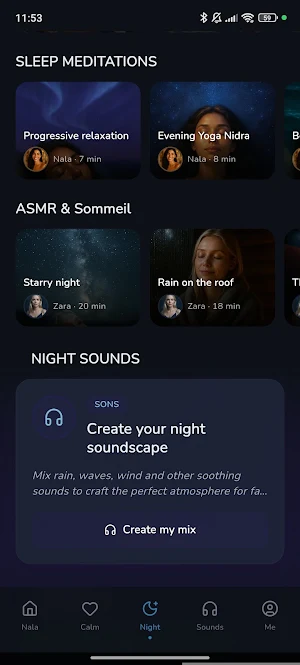 Nala - Sleep & Meditation Screenshot 2