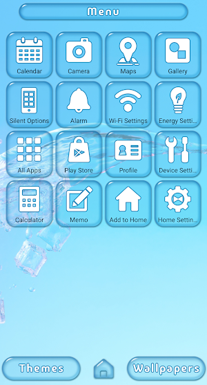 Cool Splash Theme +HOME Screenshot 1