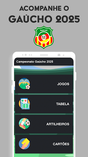 Campeonato Gaucho 2025 Screenshot 3