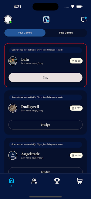 FriendGammon Screenshot 2