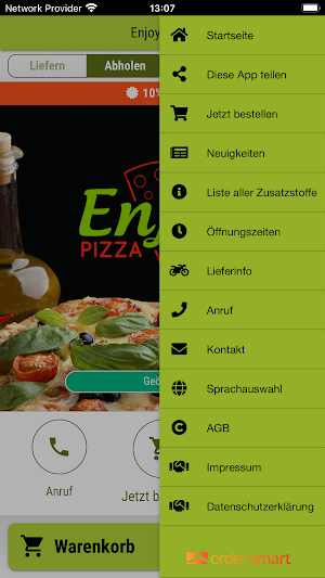 Enjoy Pizza Oldenburg Screenshot 2