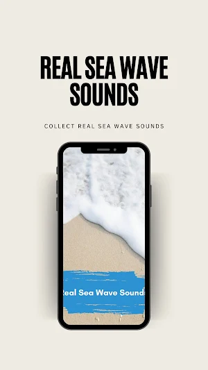 Real Sea Wave Sounds Screenshot 0