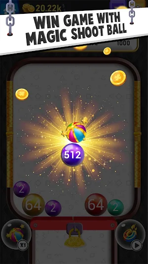 2048 Shoot 3D Balls - Number Puzzle Game Screenshot 2