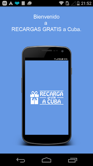 Recargas GRATIS a Cuba Screenshot 0