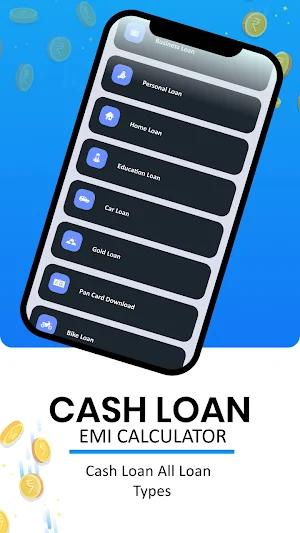 LoanCash-EMI & Loan Calculator Screenshot 1
