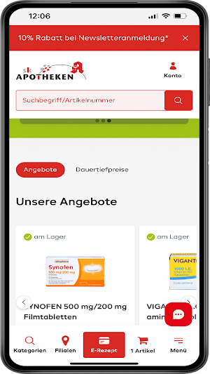 sk-Apotheken Shop und E-Rezept Screenshot 3