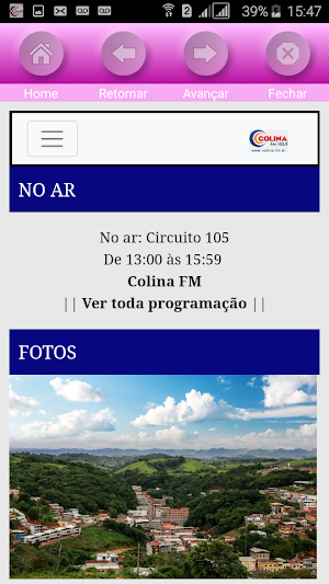 Colina FM – Guiricema - MG Screenshot 2