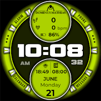 DM018 Elegant Watch Face
