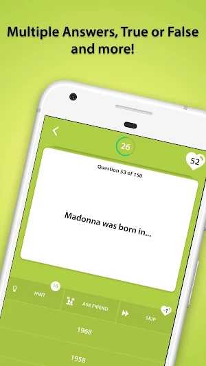 General Knowledge Quiz - Fun Trivia Questions Screenshot 2