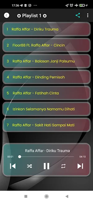 Lagu Raffa Affar 2023 Viral Screenshot 2