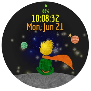 Watch Face Galaxy Space Screenshot 1