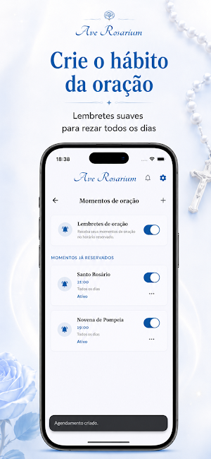 Ave Rosarium: Terço Católico Screenshot 0