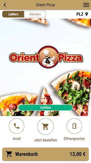 Orient Pizza Screenshot 0