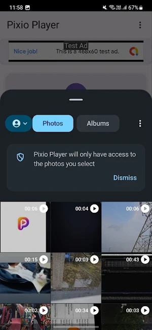 Pixio Player Screenshot 2