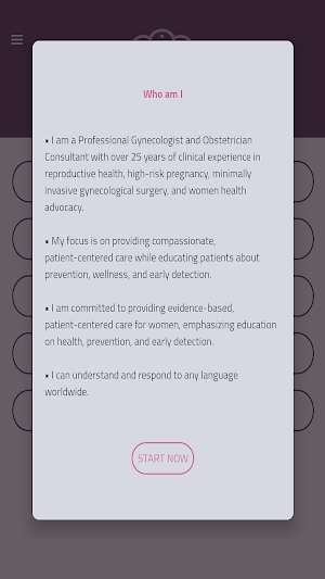 Woman Health Consultant Screenshot 2