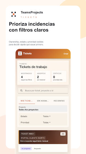Teamsprojects Screenshot 1