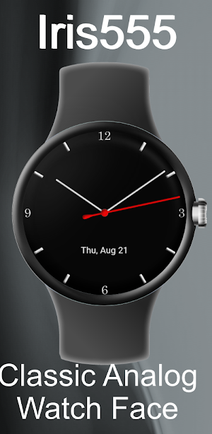 Iris555 Classic Analog Watch Screenshot 0