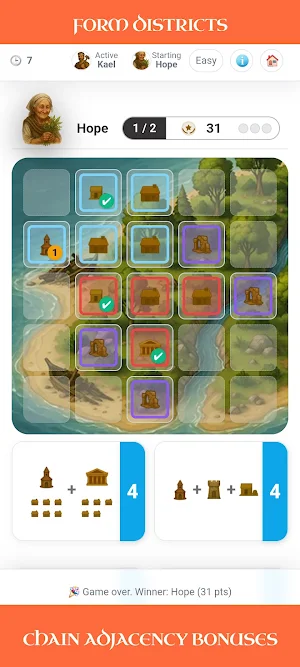 Hope Island: Dice City Builder Screenshot 2