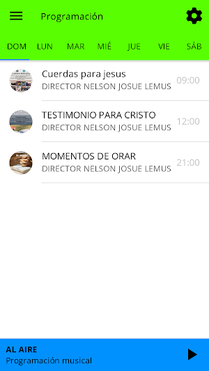 Radio Cristiana Mi Fe Screenshot 1