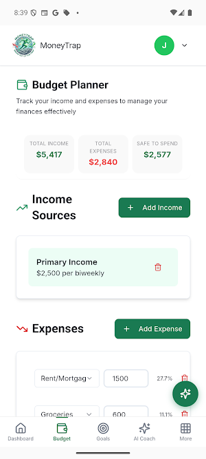 MoneyTrap: Debt Freedom Screenshot 2
